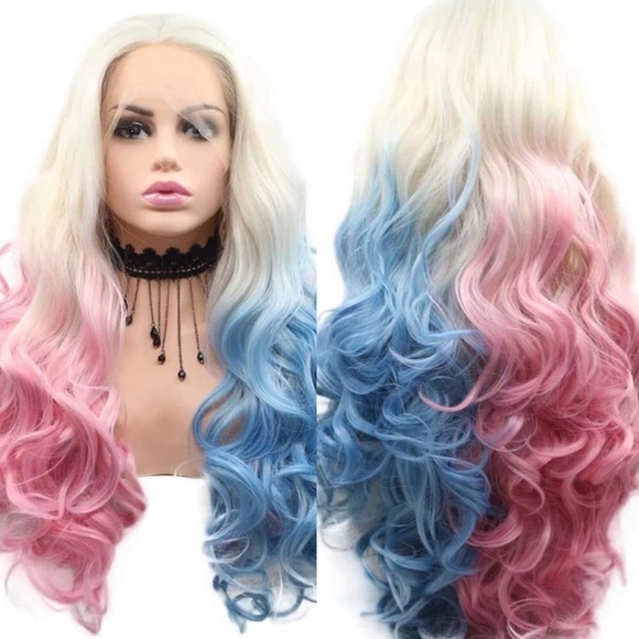 🆕 22” HARLEY  Unicorn BLONDE OMBRE BODY WAVY WIG *NEW* - Picture 3 of 5